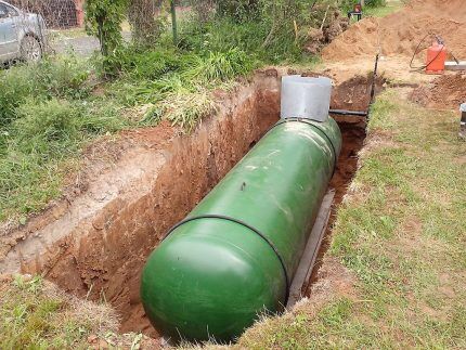 Газгольдер для устройства автономного газоснабжения Газгольдер для отопления частного дома